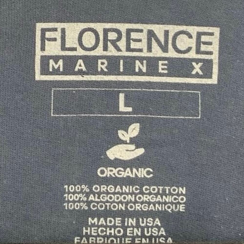 NEW! Florence Marine X Size Large Catamaran Organic T-Shirt Black $38 msrp M5-2 - Picture 3 of 8